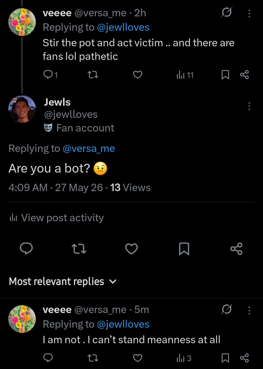 jewlloves's tweet photo. I've never blocked anyone before. I just never felt the need to. But this person is going around provoking #WangHedi FANS commenting on their posts. Commenting even on my posts that have nothing to do w/the situation. I'm over here trying to fangirl &amp; you're killing the vibes!!😤 https://t.co/qPb3tpwj9f