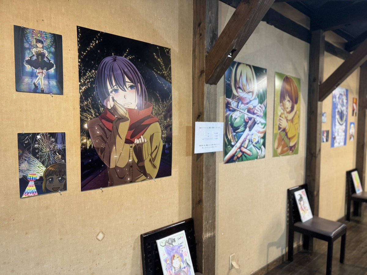 DejiArata's tweet photo. でじるみ鹿児島荒田
デジタルアート展🎨ᝰ✍︎*.ﾟ
本日から開催しましたっっ！！

5/27-5/31まで
天文館かかし横丁にて無料で入れます❣️

利用者さんの作品が
たくさんの方に届きますように😌🌼

#天文館
#アート展
#B型就労 https://t.co/ouMSGe5t9I