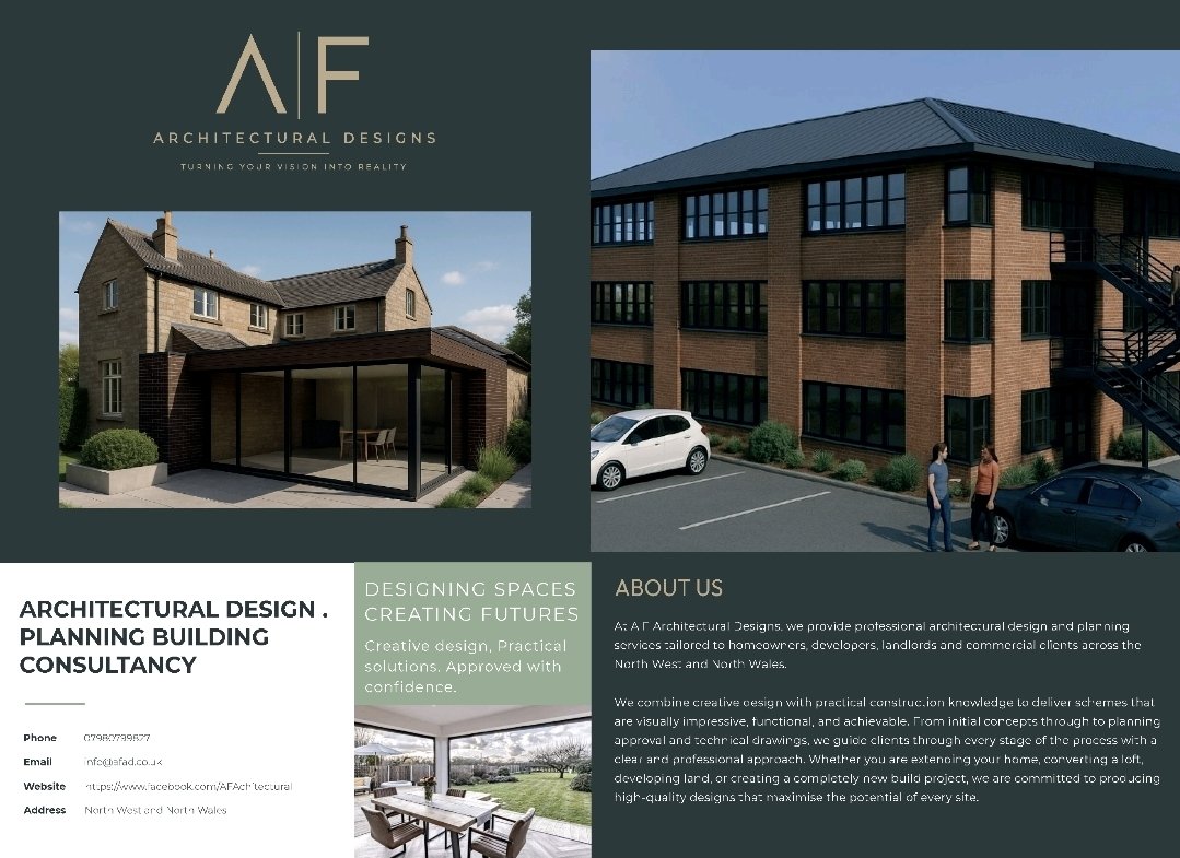 AFARCHITECTURAL's tweet photo. Contact us today

Tel: 07980 799 827
Email: info@afad.co.uk

 #ArchitecturalDesign #HouseExtension #PlanningPermission #HomeImprovement #BuildingDesign #ArchitectureUK #PropertyDevelopment #A_F_Architectural_Designs https://t.co/zrIsqyJmxy