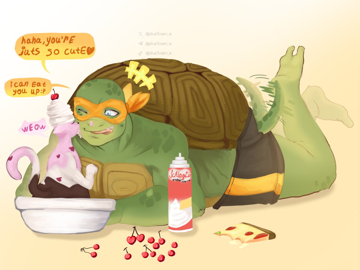 Ka1ven_s's tweet photo. #TMNT #Splinter #Leonardo #Michelangelo #Raphael #Donatello #art https://t.co/vQjpubc93F
