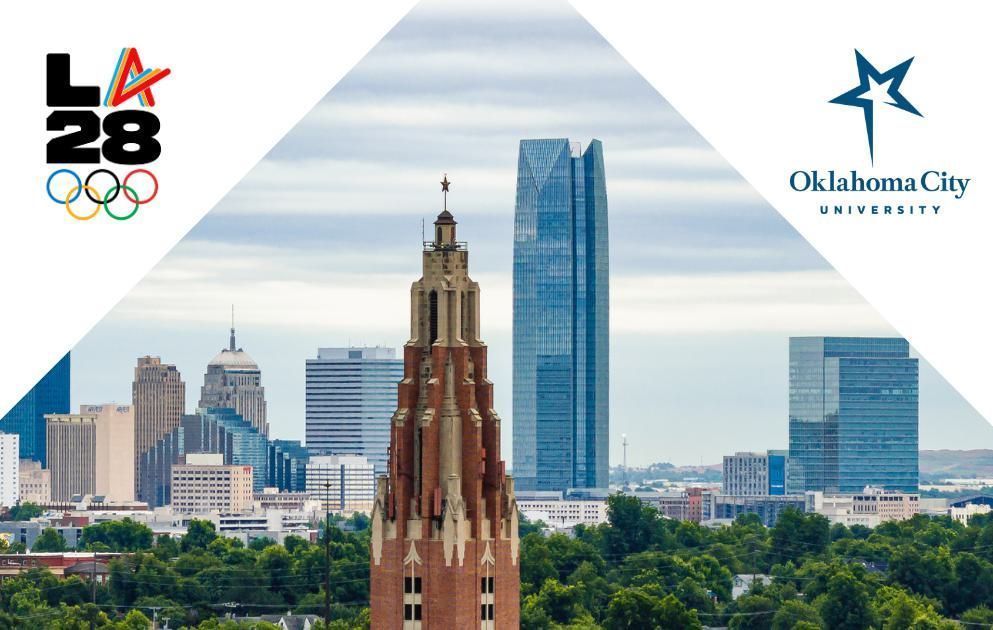 OCUMSB's tweet photo. ICYMI @OKCU has been selected to serve as the Satellite Village for the LA28 Olympic and Paralympic Games as Olympic Softball and Canoe Slalom competitions come to Oklahoma in 2028. https://t.co/dmtztjtq17 https://t.co/ivOmZp31sJ