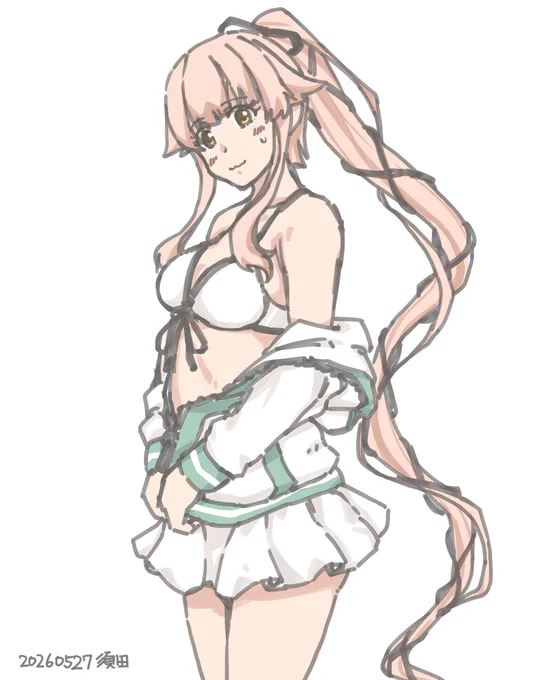 #艦これ版深夜の真剣お絵描き60分一本勝負 #艦これ版真剣お絵描き60分一本勝負_20260527 由良～