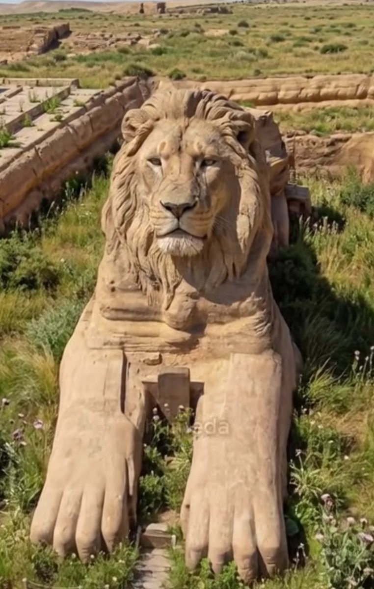 ademarhard's tweet photo. 1/2 La Esfinge de Giza NO fue construida con cabeza de hombre.
Originalmente era un LEÓN completo, símbolo del sol y de una civilización mucho más antigua que los egipcios.
Los faraones posteriores le tallaron la cabeza actual, (continúa... ) https://t.co/sLrjQgi2cj