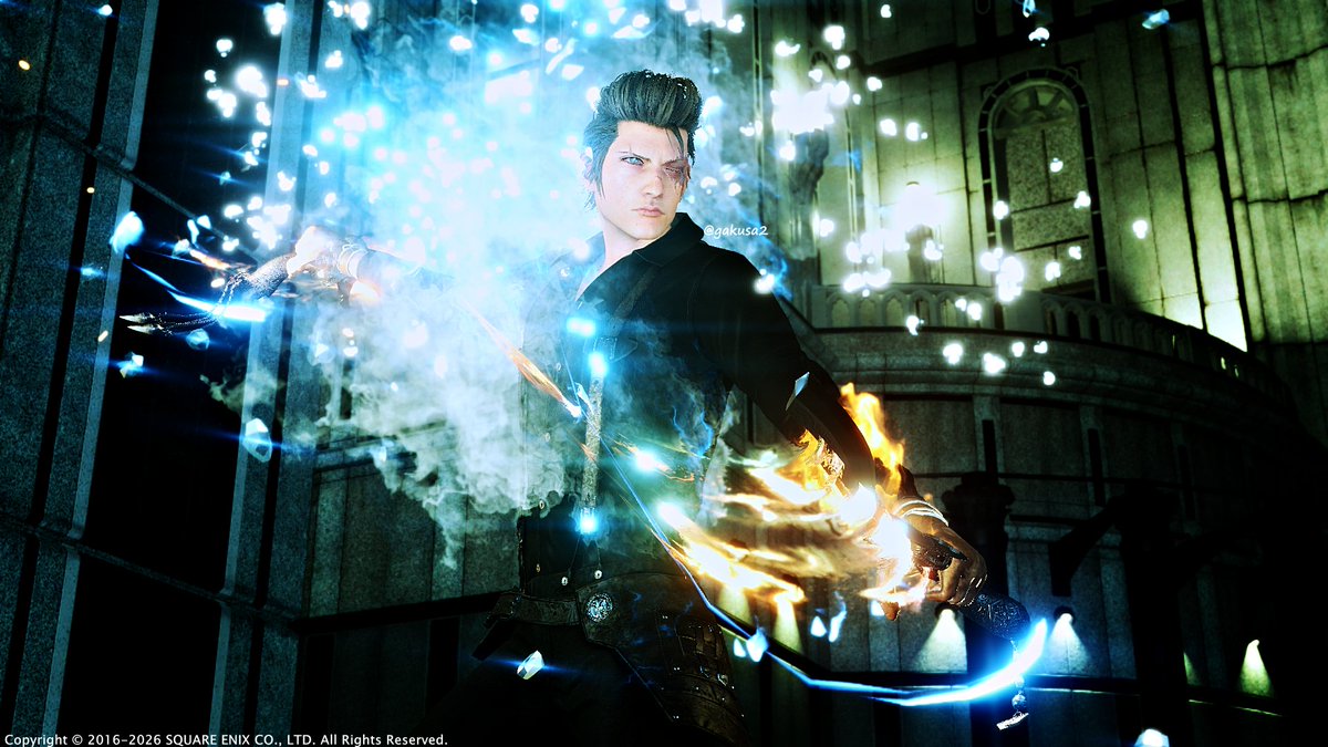 gakusa2's tweet photo. #FFXVMOD #Ignis #イグニス https://t.co/1IH9GzE1x9