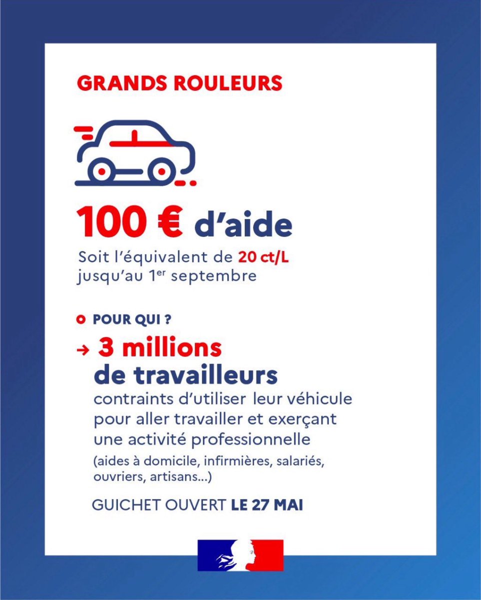Image de Préfète de la Drôme : 🚗 Coup de pouce carburant : le guichet ouvre aujourd’hui !

Vous prenez quotidiennement votre voitu