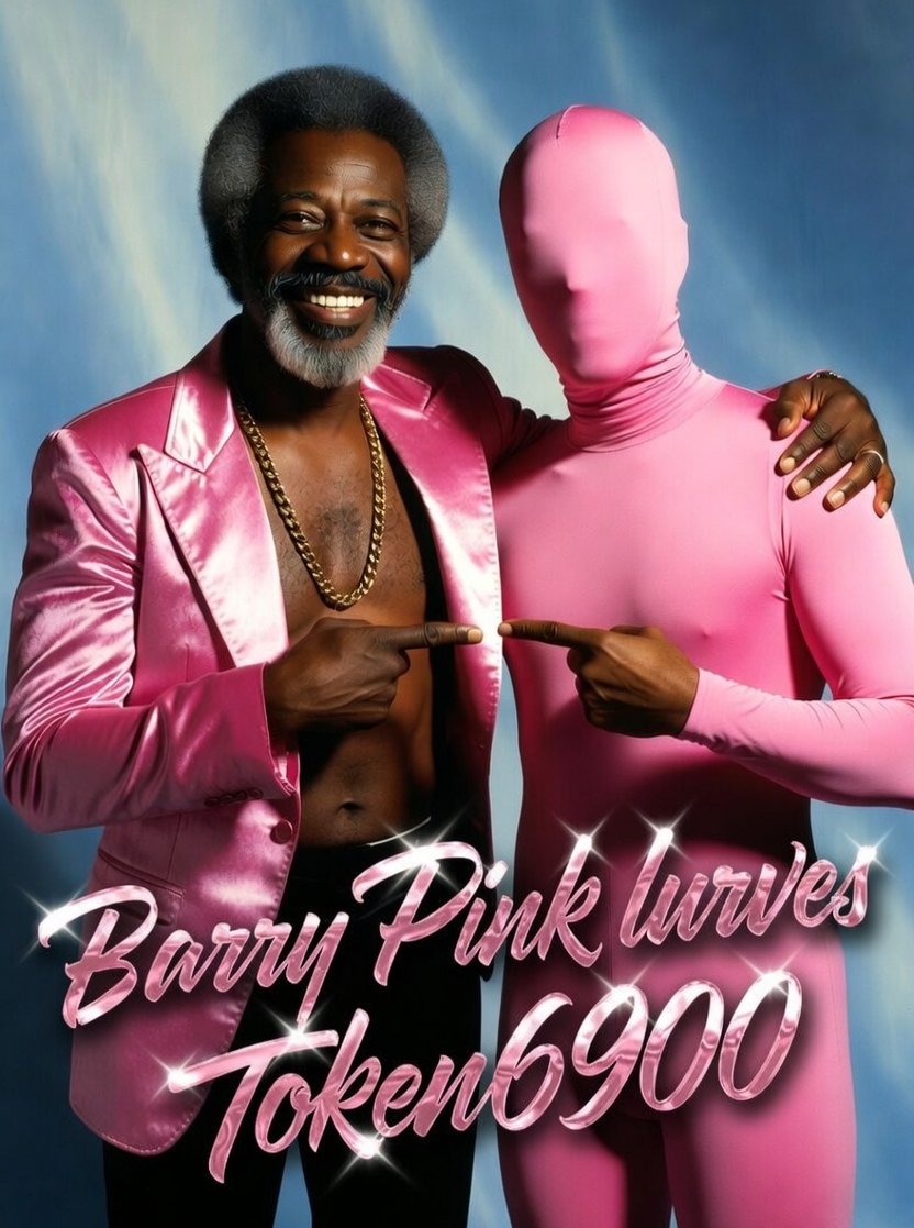 Crypt0Mess1ah's tweet photo. Nice one Barry.  I lurve #Token6900 too.

You da man.

Welcome to the chaos.  Think for yourself.

But listen to #BarryPink https://t.co/2e3ml2NR9B