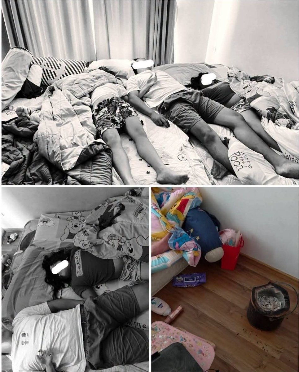 pureguava10300's tweet photo. Condolences 😭😭😭😭😭😭😭

Nonthaburi tragedy claims an entire family. Three people, including an 8 year old girl, were found dead from charcoal fumes on a bed inside their home in Bang Bua Thong.

At around 10:30 AM on May 27, 2026, officers from Bang Bua Thong Police Station received reports of three deaths inside a townhouse in a housing estate on Tem Rak Pattana Soi 9, Bang Rak Pattana Subdistrict, Bang Bua Thong District. 

Rescue workers from the Poh Teck Tung Foundation and forensic doctors rushed to the scene.

The two story townhouse sat at the entrance of Soi 4. A red Nissan sedan with Bangkok plates was parked outside. 

The front gate and front door were unlocked when police arrived with relatives and coworkers who had raised the alarm.

Initial investigation found the husband and wife had missed work for two days. 

Concerned coworkers contacted relatives to check on them. When police entered the home they found the upstairs bedroom locked from inside. 

After forcing the door open, they discovered all three bodies lying face up on the bed.

The deceased were identified as:

Mr. Naruebes Pimwattana, 31, an engineer with the Department of Public Works in Bangkok.

Ms. Pornwipa Panitanang, 32, a legal officer with Bang Phlap Municipality.

Their daughter, 8 year old Ploynarin Pimwattana.

An active charcoal stove was found at the foot of the bed, while cloth had been stuffed around the bedroom door to block outside air.

A coworker of the wife said she became worried after being unable to contact her friend for two days. 

When she arrived, the house was unlocked but the upstairs bedroom door was sealed shut. 

She waited downstairs and contacted village security before police arrived.

A neighbor said that around 11 PM on Sunday night he heard loud arguments and crying coming from the house. 

He said the couple’s young daughter was also there. He had not seen the family for two days and suspected foul play. 

According to him, the wife had previously confided to his girlfriend through chat messages that she wanted to divorce her husband. He was unsure whether jealousy was involved.

The neighbor said he had known the family for about two years and often saw the little girl riding her bicycle outside every day. 

The night before the discovery he even shined a flashlight through the windows but saw no movement inside.

https://t.co/2351onX22y