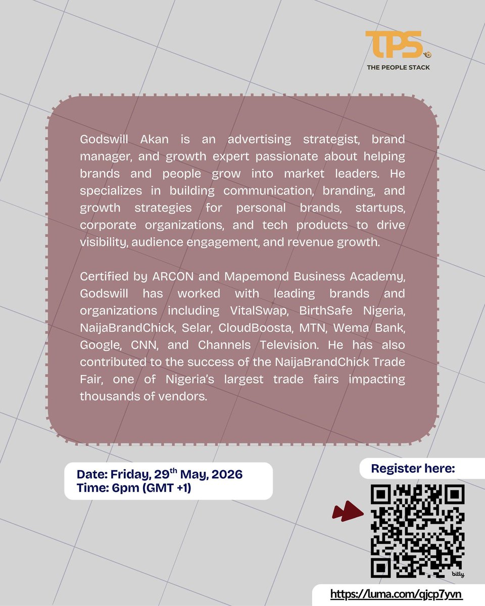 droom__work's tweet photo. Our Client Webinar Series hold on Friday 🥳🥳🥳

We will be talking about: Employer branding 101: How to position your company to attract top talents.

Register now: https://t.co/HAVjEOtv40

See you inside! https://t.co/a0RT6eQEdr