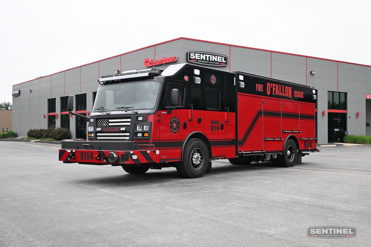 Sentinel_EmgSol's tweet photo. NEW DELIVERY!
The O'Fallon Fire Protection District in O’Fallon, MO has recently taken delivery of one of their THREE @rosenbauerus Crossfire Pumpers! THANK YOU Chief Vineyard and the Firefighters of O’Fallon FPD for choosing Sentinel and Rosenbauer!
https://t.co/Zb5SHVs53G. https://t.co/upSCrAXjNn
