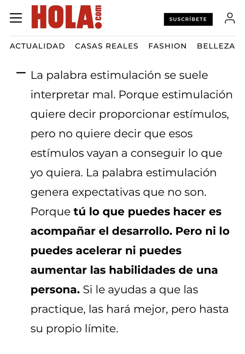 MasTwitts's tweet photo. Hoy en #AtencionTemprana he explicado esto a varias familias. Es difícil de asimilar porque la idea de lo que es «estimulación» se ha malinterpretado durante mucho tiempo ➡️ https://t.co/w1CUiqg3hp https://t.co/KfiTrfw5EU
