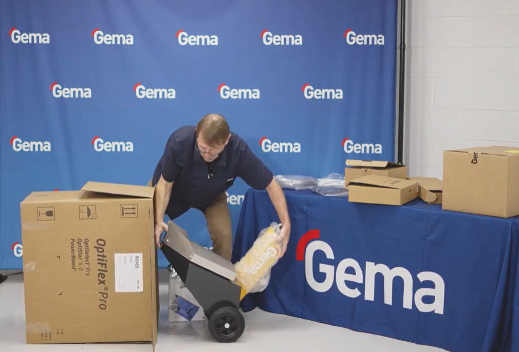 GemaPowderNA's tweet photo. Jeff Hale provides a step-by-step guide to unpack, assemble &amp; set up an OptiFlex® Pro manual spray unit in this new video on our YouTube channel, https://t.co/B83L9xoBrI, along with other tutorials! #optiflexpro #howtovideos #powdercoating #coatitwithgema #completeitwithgema https://t.co/CaTiIzlkCM