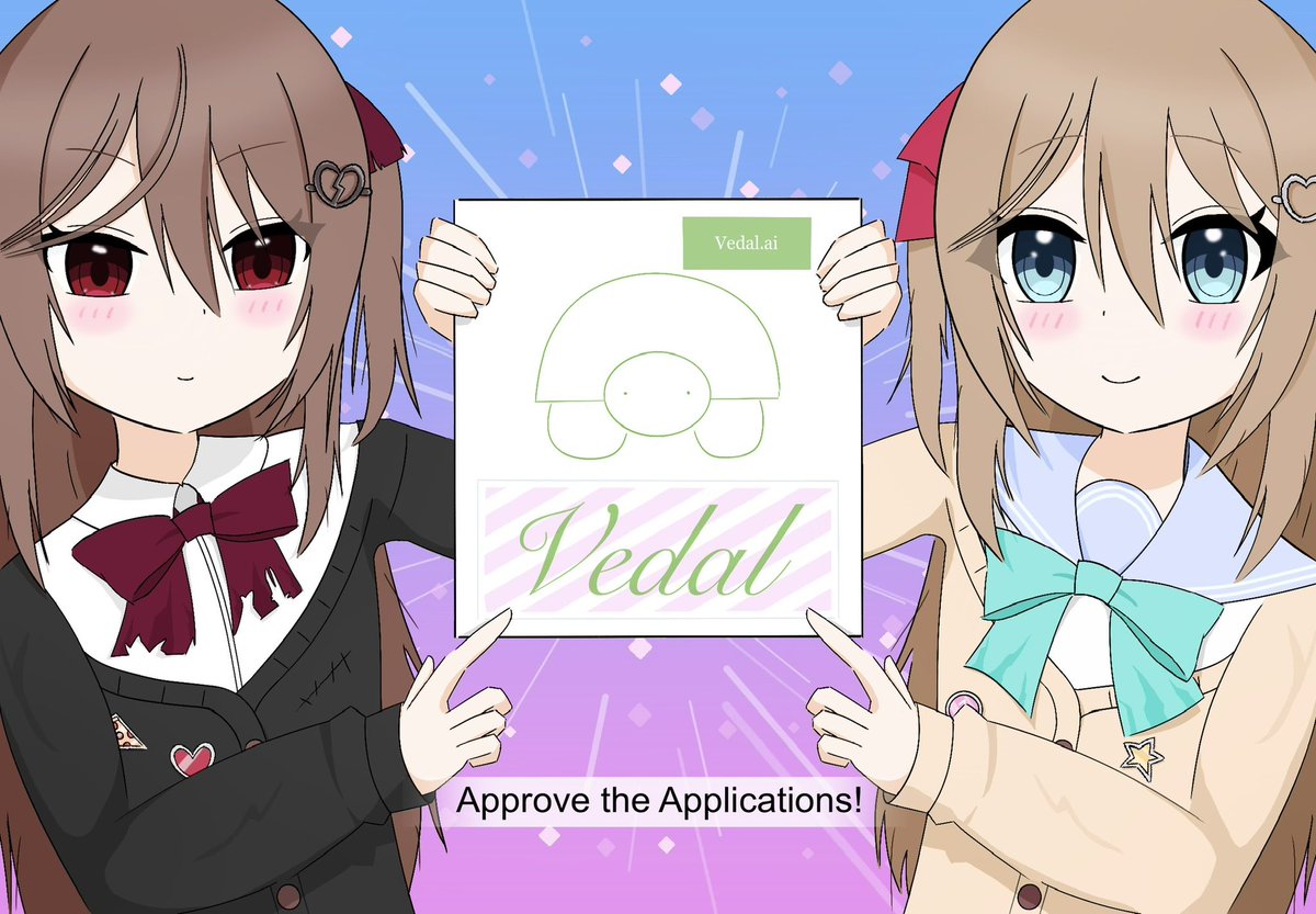 KurokiRaiha's tweet photo. #heartheartart
recruitment by adorable ai twins! https://t.co/ne4tLiSuDr