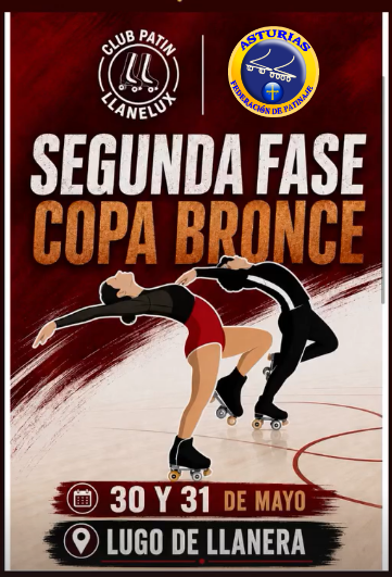 FDPPA_'s tweet photo. 2ª FASE COPA BRONCE DE PATINAJE ARTÍSTICO https://t.co/PJdVe7t3PC 

@FedPatinaje   @FDPPA_ https://t.co/fnOjX0dq2Z