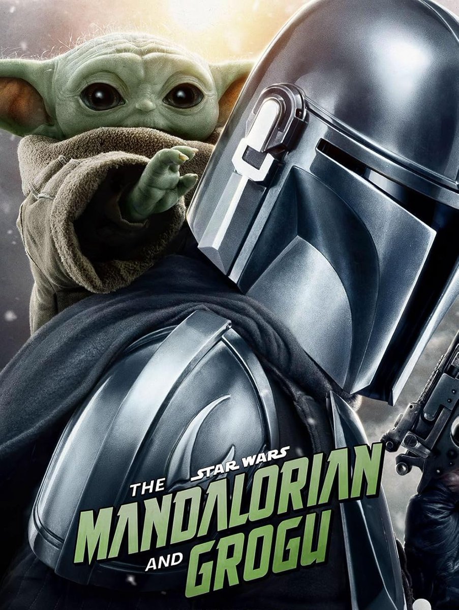 ExpenathanTruth's tweet photo. The New Republic: 11 ABY - 13 ABY 
'Star Wars: The Mandalorian and Grogu' (2026) 
[2 hours, 12 minutes] 
Age: 12+ 
Once a lone bounty hunter, Mandalorian Din Djarin and his apprentice Grogu embark on an adventue to rescue Rotta the Hutt in exchange for information on a target. https://t.co/buRRO1w08Z