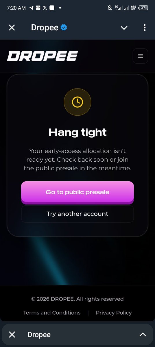 eizzy_yung's tweet photo. @OturaAndrew @dropee_app Same here mate 😡 https://t.co/bvZ2RPkmRZ