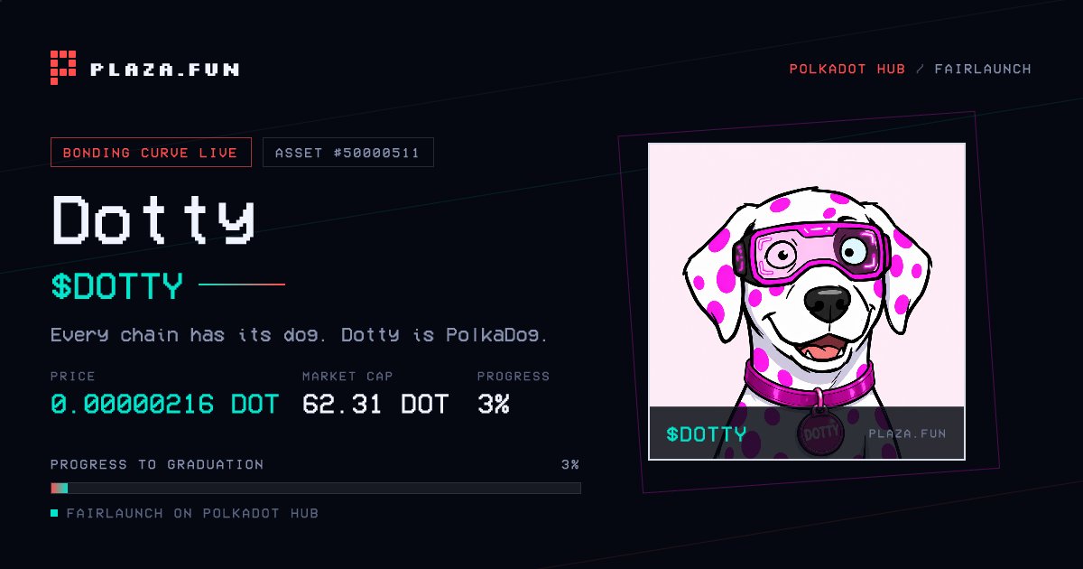 plaza_fun's tweet photo. Every chain has its dog. Dotty is PolkaDog.

https://t.co/l8IRALHFAa https://t.co/KvFrBFI8Bk