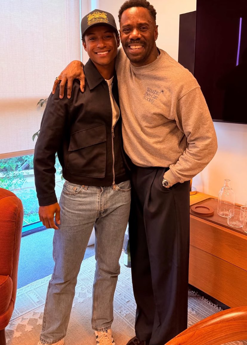 JaafarJNews's tweet photo. Colman Domingo with Jaafar ❤️ 

Colman posted on his story https://t.co/0BRjrJubPo