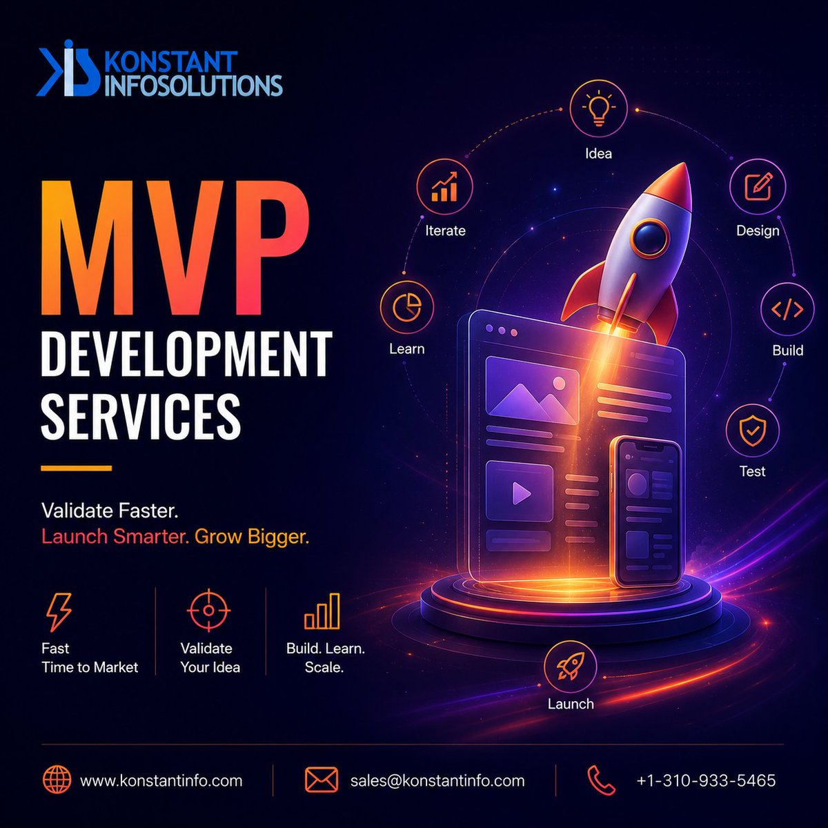 konstantinfo's tweet photo. Successful digital products often begin with a well-crafted MVP focused on quicker market entry, faster validation, and smarter decisions.
Learn more: https://t.co/AvzyBQd7nZ
#MVPDevelopment #StartupInnovation #ProductDevelopment #DigitalProducts #BusinessGrowth https://t.co/qHVsbHPdNx