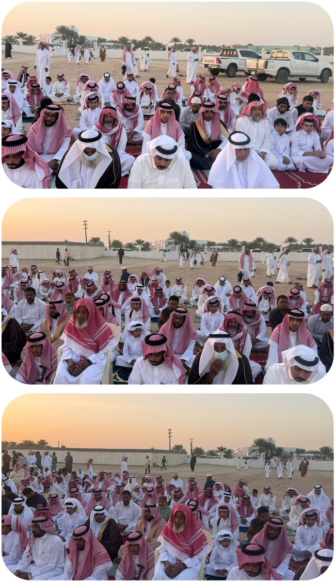 subi1439's tweet photo. الشيخ مسفر بن سعيد يتقدم المصلين بمصلى العيدين بالصبيحي لعيد الأضحى المبارك من هذا العام 1447 هـ https://t.co/e4EHY2CgV0