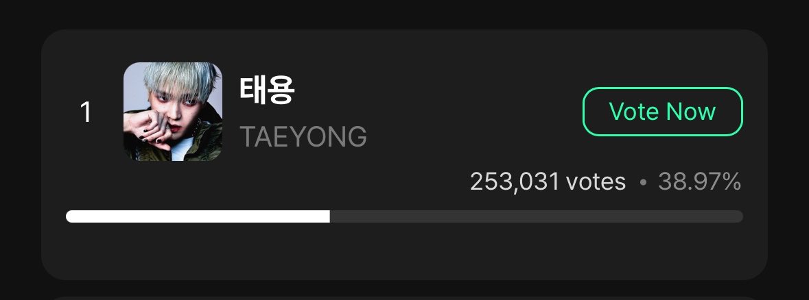 Vote For Taeyong tweet media