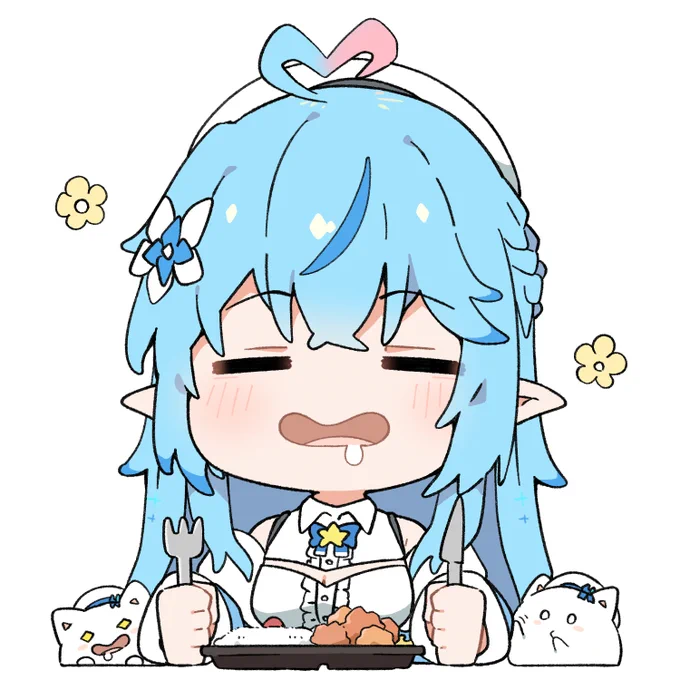 #らみあーと #らみらいぶ 唐揚げ弁当ラミィちゃん