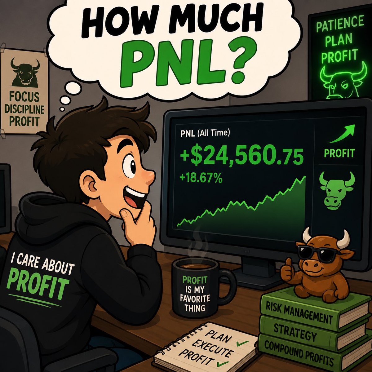 algoclient's tweet photo. What’s your weekly $PNL  like 
Set for auto trade  #LingOrm #TradingBots https://t.co/vEm72D9shX