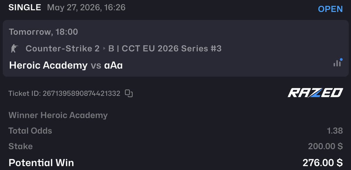 Slamsa's tweet photo. Heroic Academy to secure the W 🙏🏻

@RazedEsport https://t.co/KXuF9p3buS