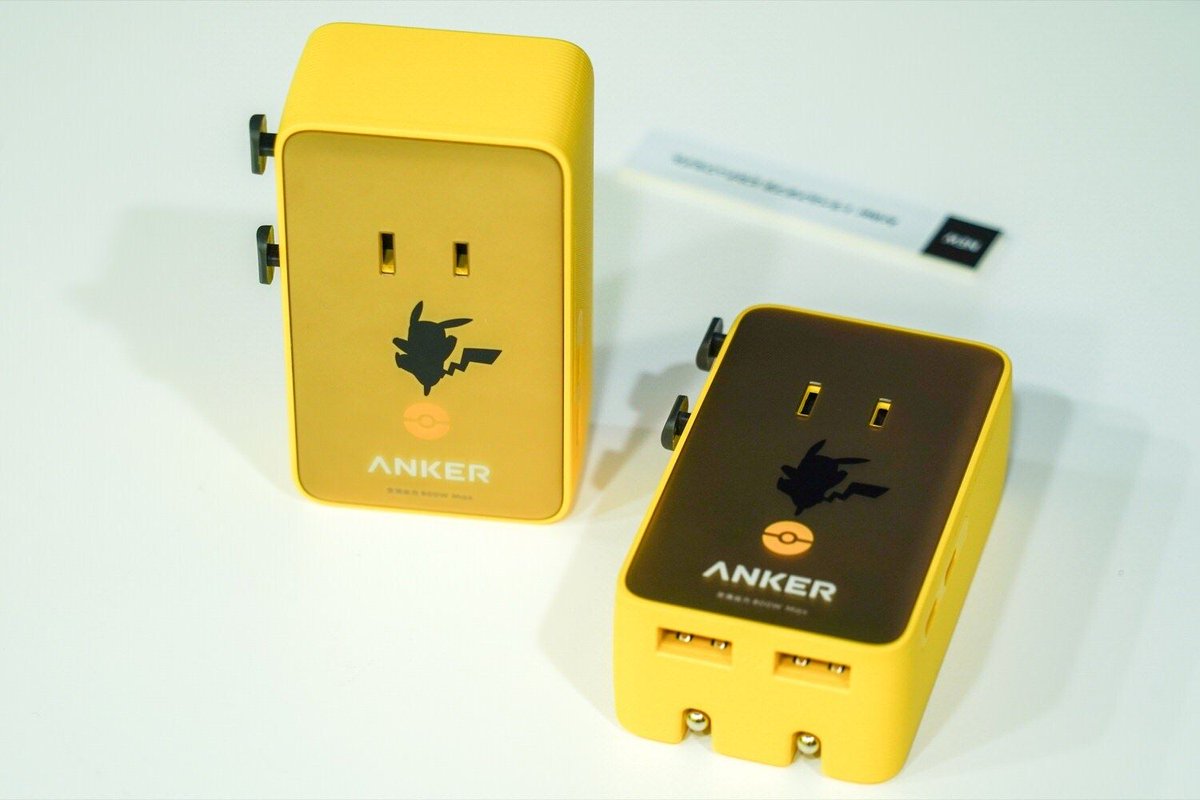 ニュース】 Anker Japan、ポケモンデザインの充電器やイヤホンなど4