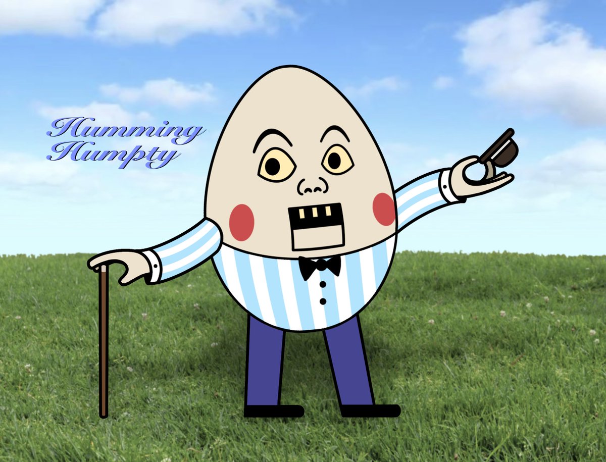 UnknownFilmsVR's tweet photo. Humming Humpty (Character by @LRTSeries) https://t.co/f90eIxAuqp