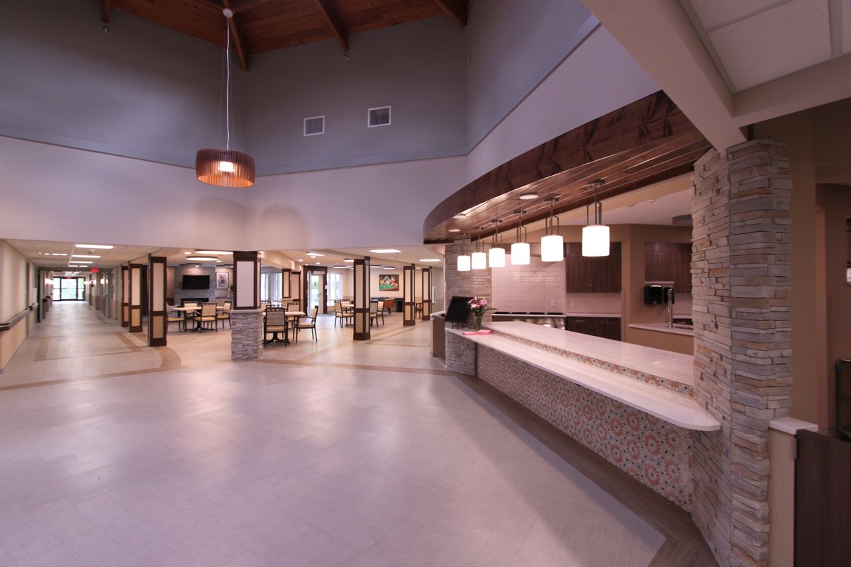 HoffmanPDC's tweet photo. We are honored to have partnered with La Crosse County to bring a bright, updated environment for both residents and staff to enjoy at the Hillview Health Care Campus! https://t.co/v1Z9vzXfKk