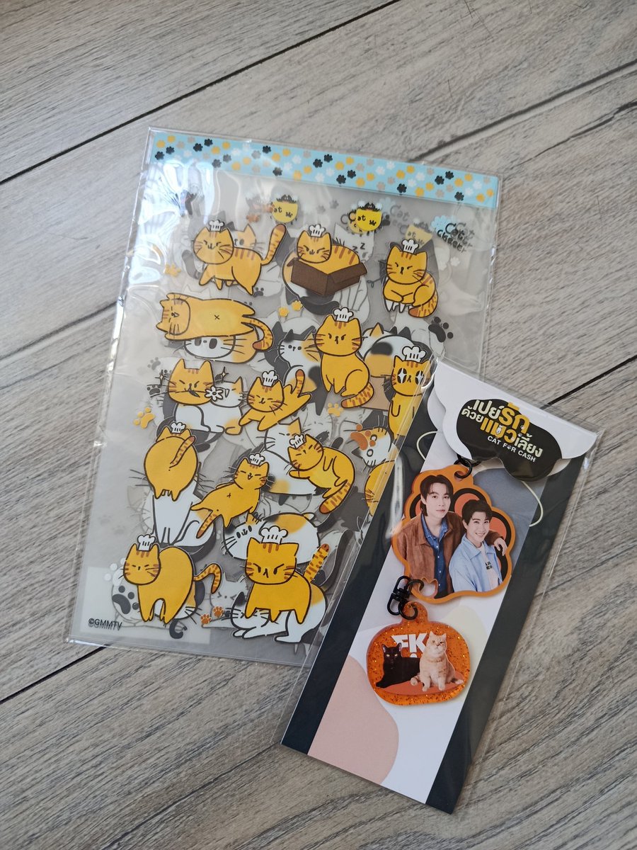 firstkhaoscat's tweet photo. Hi, I just came to show my Cat For Cash merch 🥰 I’m seriously so in love with everything, it’s all so cute and precious to me 🥹

I hope everyone is doing well, I miss you all so much 🫶🏻

#FirstKhaotung 🎀 #เฟิร์สข้าวตัง
#CatForCash https://t.co/47j1bXjW4C