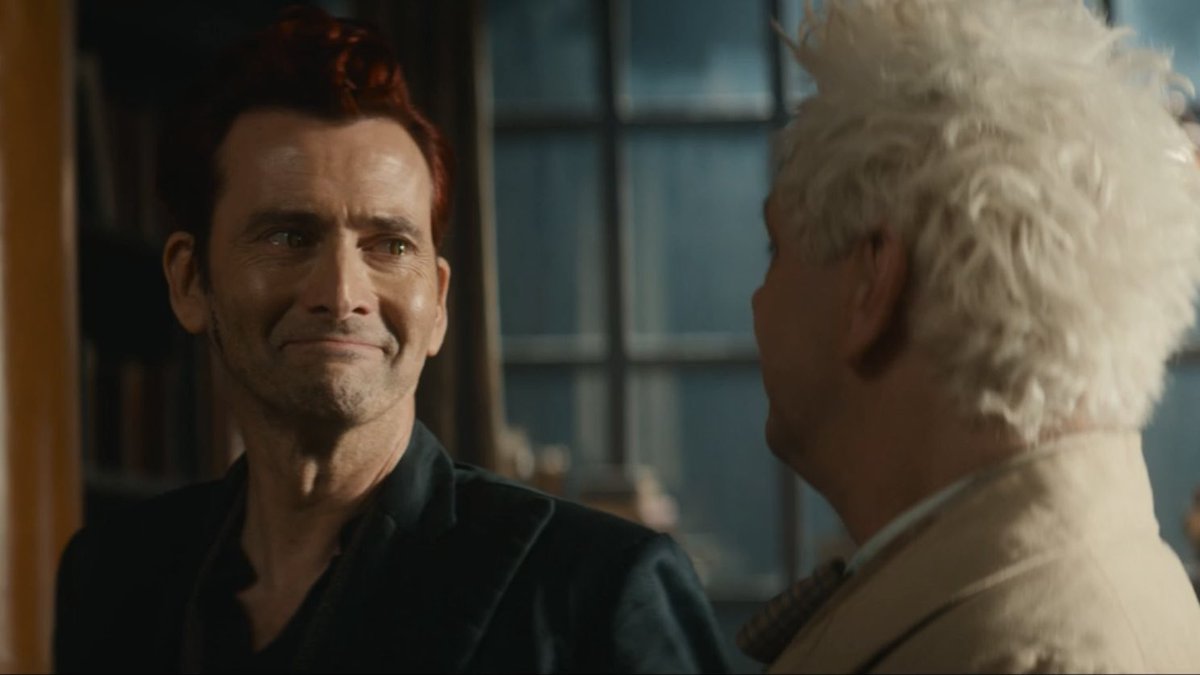 morningstark_'s tweet photo. "my child is completely fine"

Your child has been crying EVERY day for the past two weeks because of the end of Good Omens https://t.co/sozqrMalUj