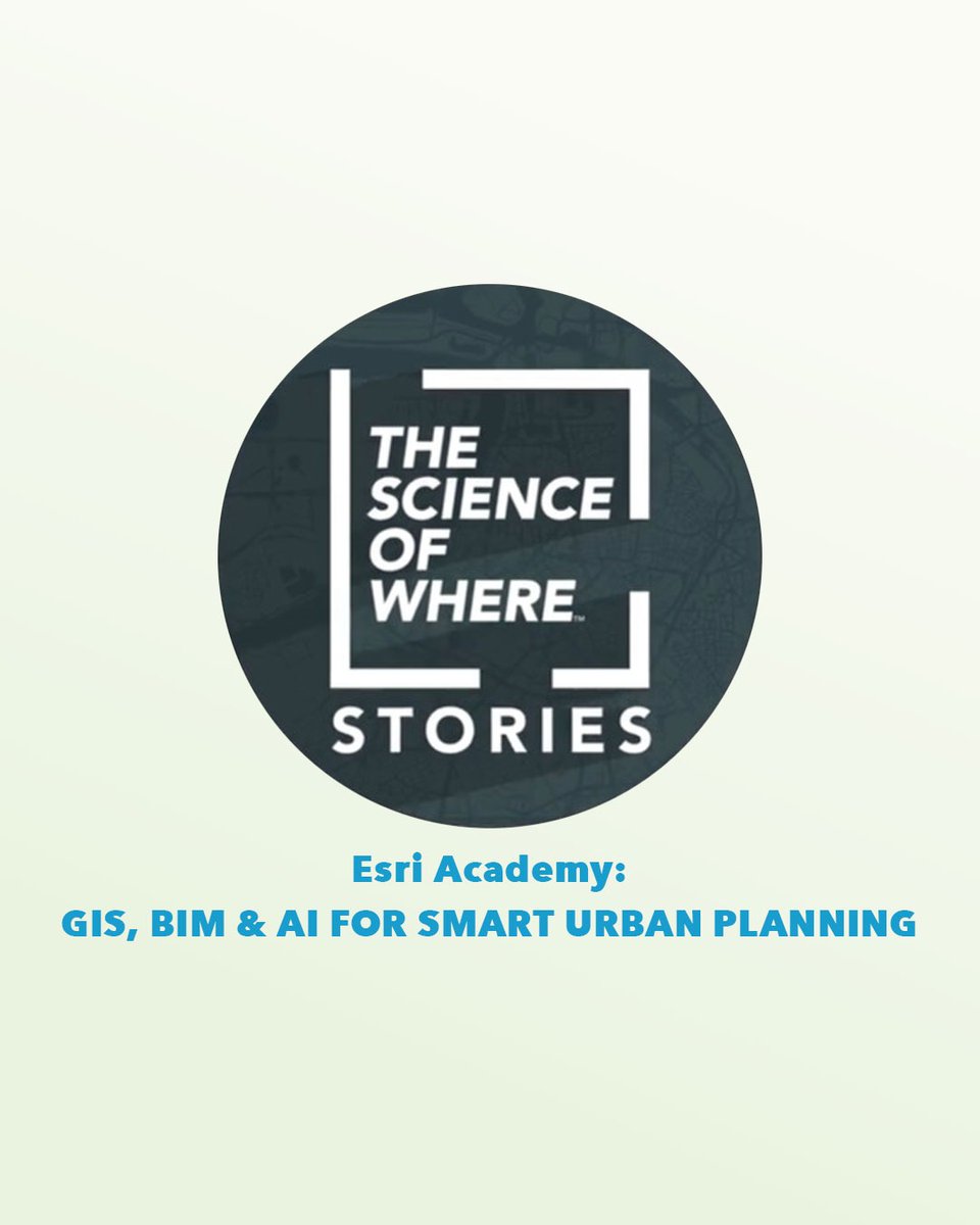 Esriitalia's tweet photo. 🔔 The Esri Stories 2026 – Esri Academy
GIS, BIM &amp; AI per lo Smart Urban Planning 
📣Università, aziende e PA insieme per formare competenze e visione sul futuro delle città.
🎥 https://t.co/doPfxoS2tP
#conesri2026 #GIS #BIM #AI #SmartCity #GeoAI @UninaIT @ComuneNapoli https://t.co/E1xPWhJemm