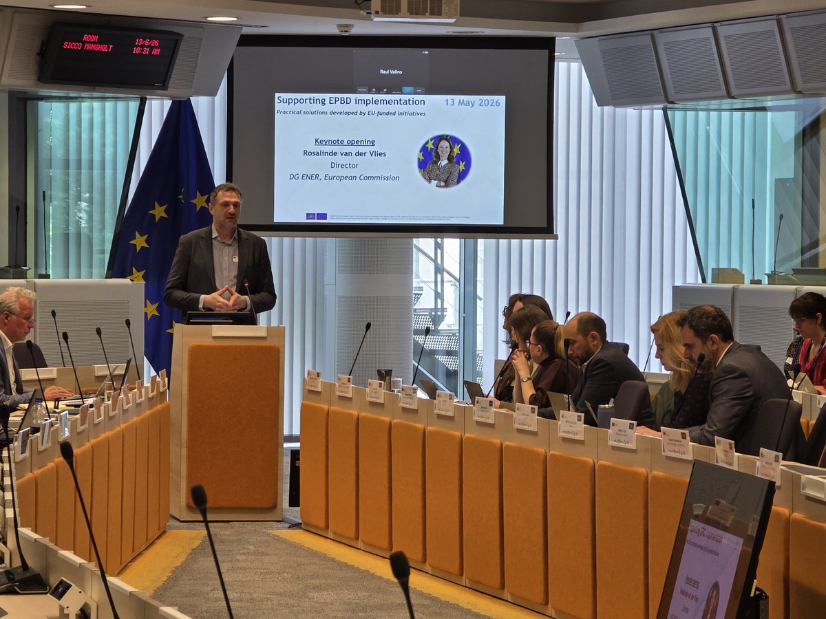 OBSERVE_EU's tweet photo. 🎉 That’s a wrap!
The “Supporting EPBD implementation” event brought together EU policymakers, experts and projects to share practical solutions for turning the revised EPBD into action.
📸 A few highlights from the day below!
🔗 https://t.co/1qVyELfcUT https://t.co/zKkZUMC4en