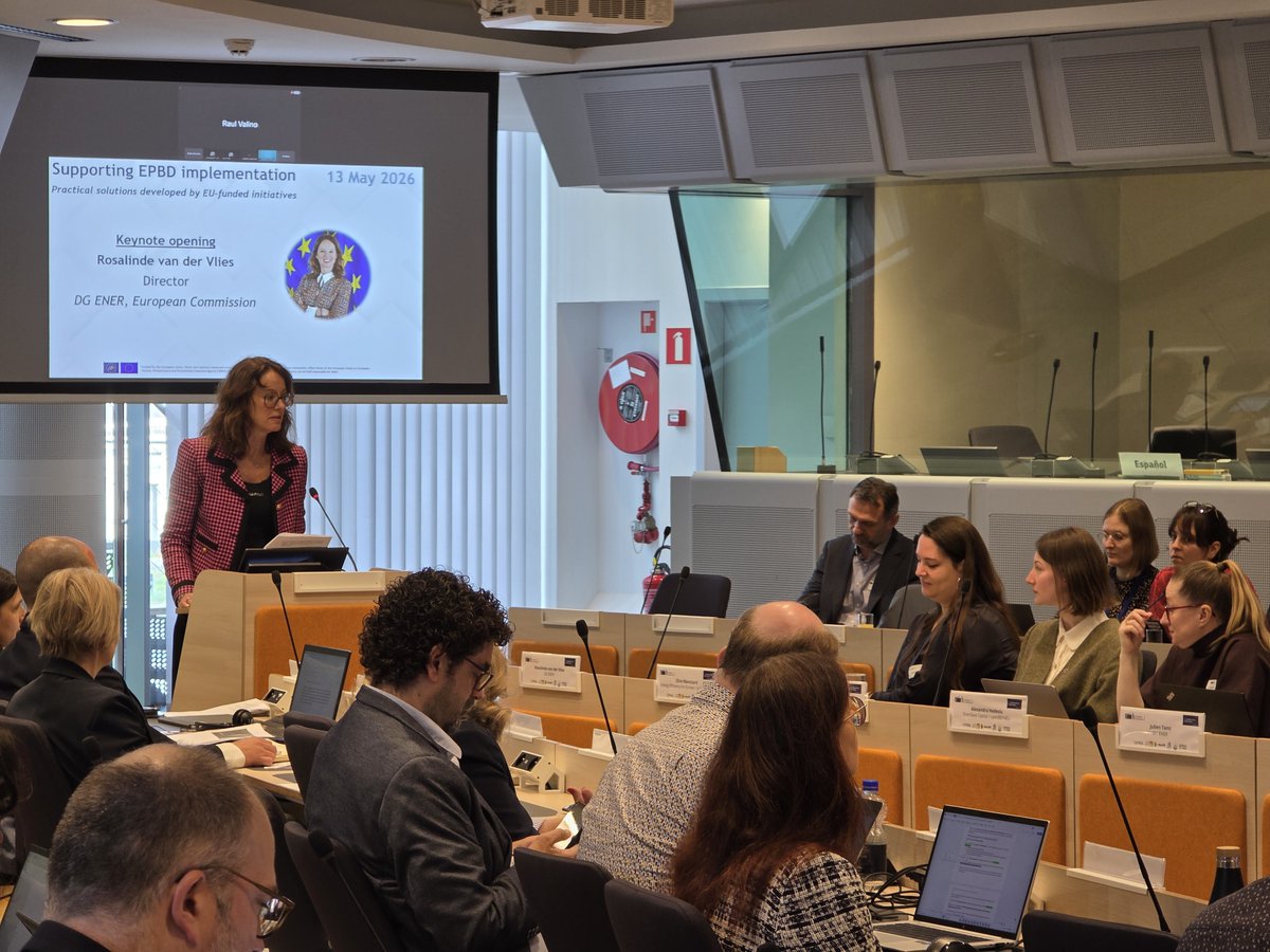 OBSERVE_EU's tweet photo. 🎉 That’s a wrap!
The “Supporting EPBD implementation” event brought together EU policymakers, experts and projects to share practical solutions for turning the revised EPBD into action.
📸 A few highlights from the day below!
🔗 https://t.co/1qVyELfcUT https://t.co/zKkZUMC4en