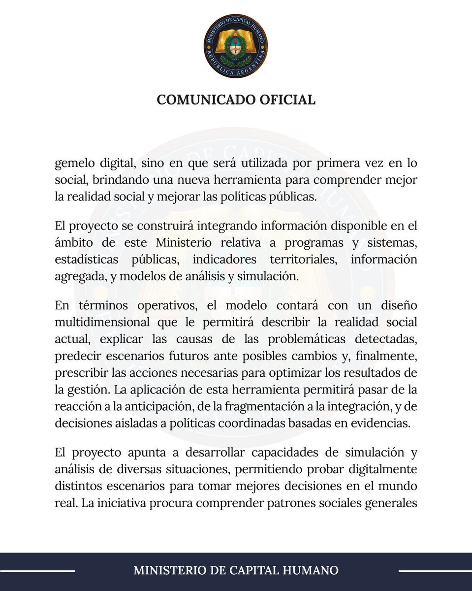 Sandra Pettovello tweet media