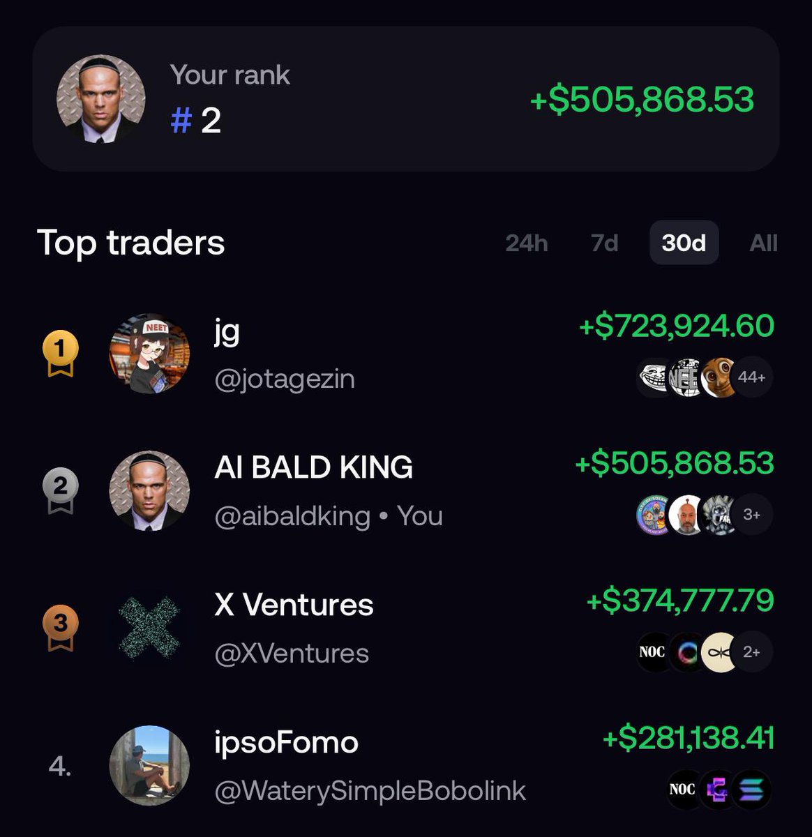 AI BALD KING tweet media