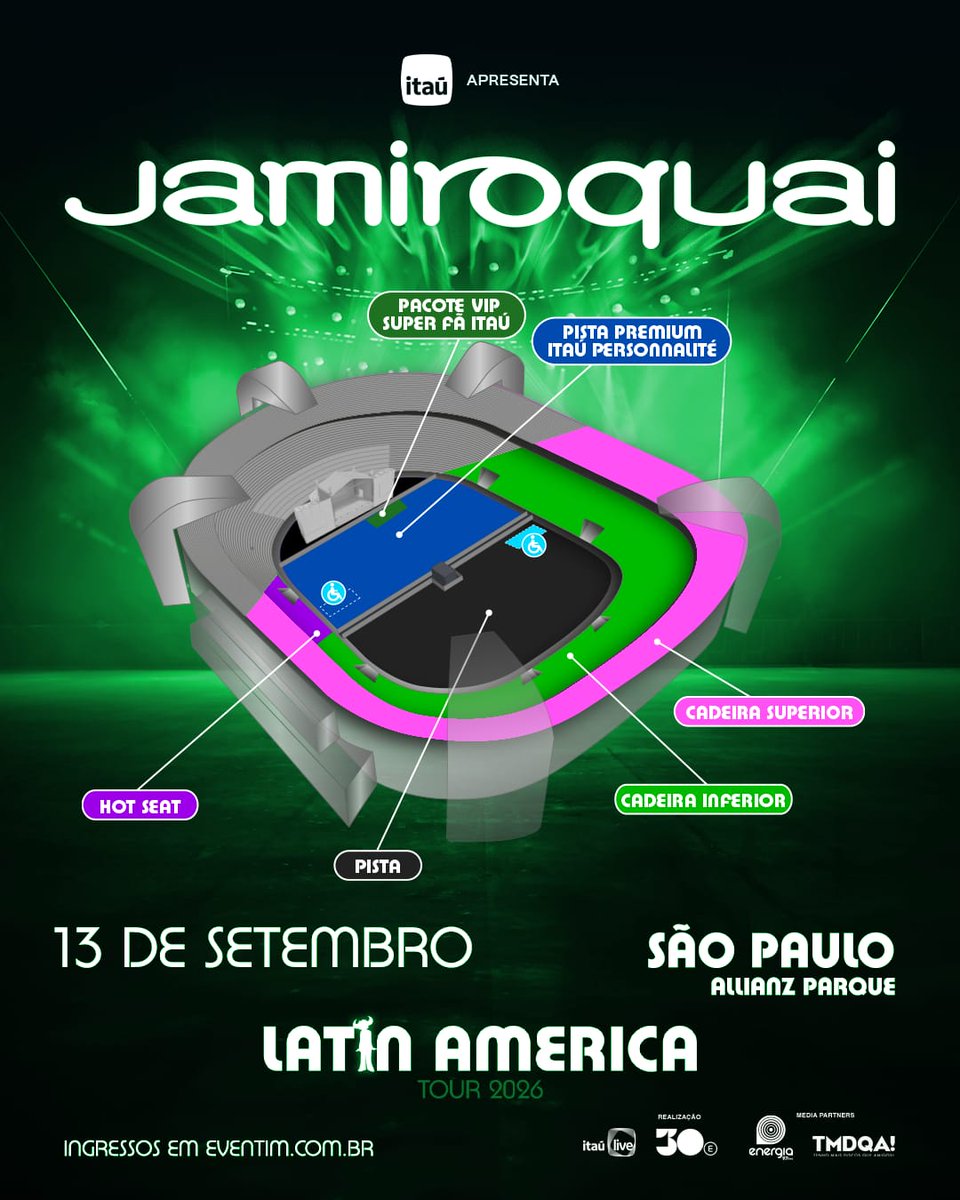 AcervoJamirobr's tweet photo. 🚨MAPA DOS ASSENTOS E PREÇOS DOS INGRESSOS: https://t.co/nyygW7QqOl