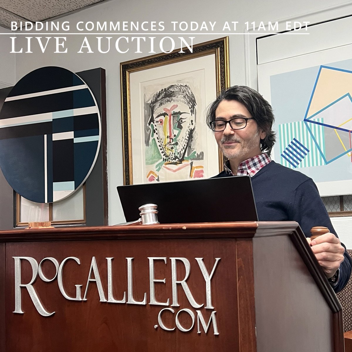 RoGallery's tweet photo. Join us now for our live May Prints and Works on Paper #auction, featuring pieces from dozens of master #painters, #printers, and #photographers.
View the auction catalogue in its entirety and participate in the bidding at https://t.co/2AYvae1jtV https://t.co/q82x2EHiVQ