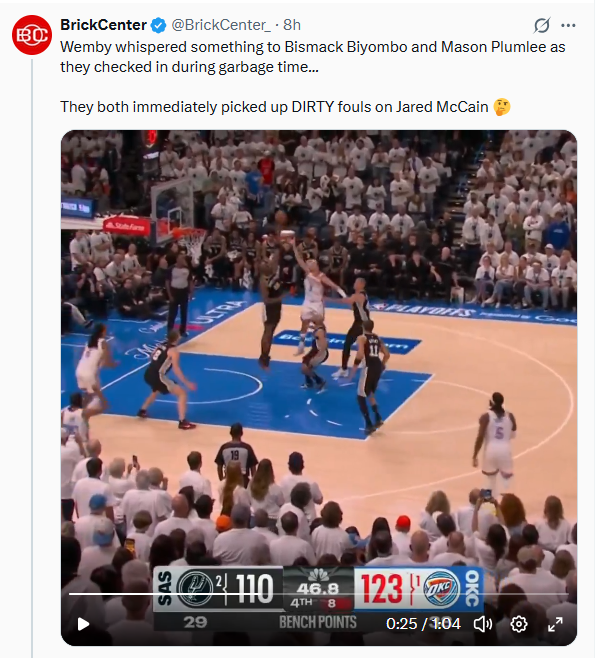 CBTyrrell's tweet photo. @FishyComments @novaxnomask @BrickCenter_ He's facing McCain when he blocks the ball clean (pic). You have to assume he's in restricted area to apply body turning sideways rule (he's well outside of it when he makes contact, jumps up, blocks, then turns sideways) It's ticky tack call at best, and not at all "dirty" https://t.co/8iCSbPtpkE