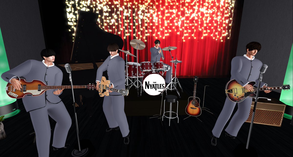 BallroomPersona's tweet photo. 🎶 ニャートルズナイト開催中 🎶
   ✨ Ballroom Persona SE ✨

DJ Nyankin Ibanezによる
英国ロックの香り漂う夜✨

思い出の曲に浸りながら
楽しいひとときをお楽しみください🌙🎧

日時：5月27日(水)
22:00～23:30(日本時間)

☆ 状況により延長ありです⌚
📍 https://t.co/uffwkcSYF4 https://t.co/9wN1RbtNF3