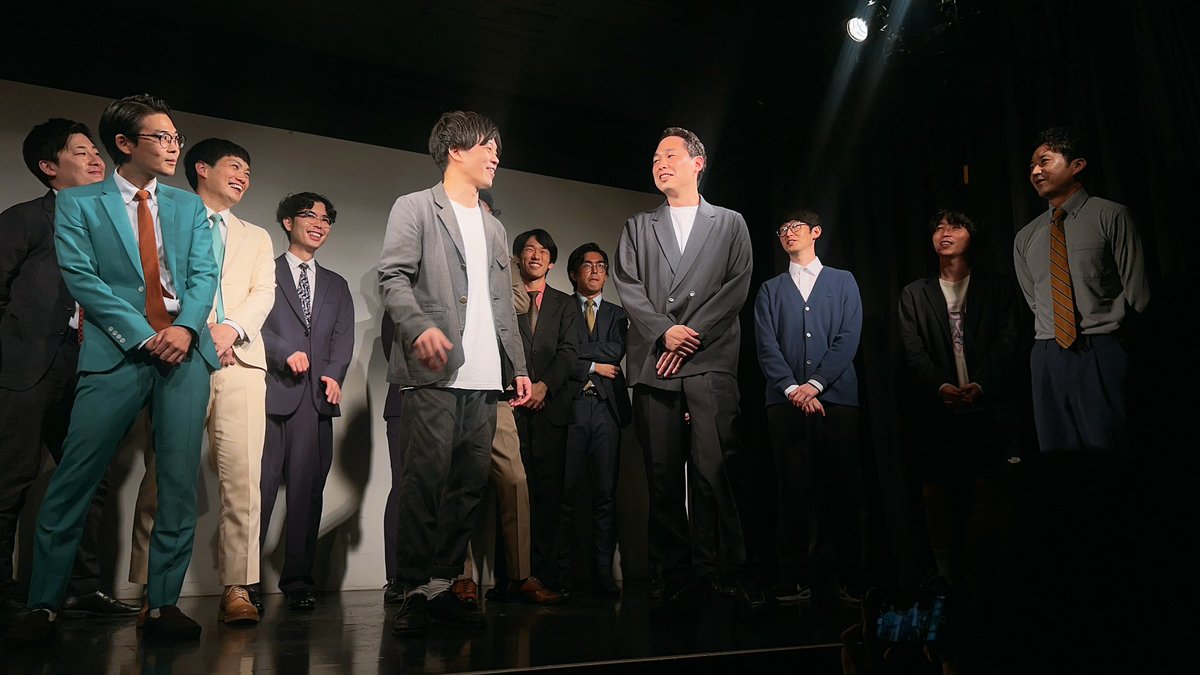 tri_nns's tweet photo. 漫ノ才！福島さんのパンチパーマを初拝見👊🏻生で見ると写真より違和感なかった！みなさん漫才の調子がすごく良くて(？)私はこういうライブが好きだな😂 https://t.co/ie6UtI4SPQ