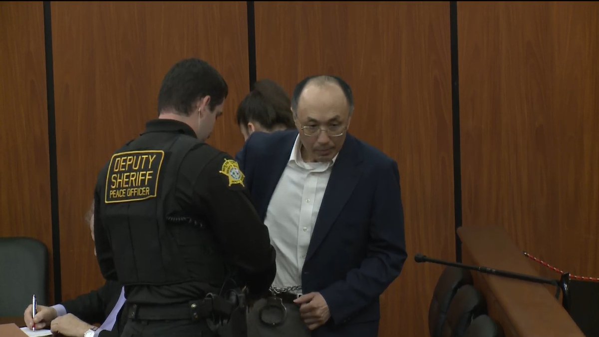 cathyrusson's tweet photo. Defendant Rick Chow sits at defense table ahead of opening statements. Attorney Joe McCulloch, known for the Murdaugh case (representing the egg juror), is on Chow's defense team.  https://t.co/e7k4DjqRtZ https://t.co/CZnY5tusIp