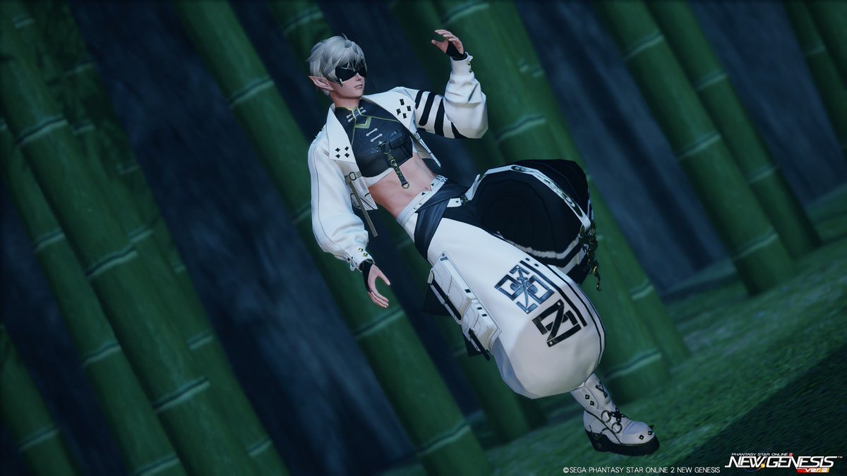 gamePSO2ngs's tweet photo. 【ノーブルシャドウズ’26】
ヴァルナ
リンエイケンカクT1/B[Ou][Ba]

この変な胸当てみたいなの、T1はせめて装飾ON/OFFで着脱可能だと助かったんだけども、ボディペイントで誤魔化し誤魔化ししてみた。
……どうだろうか？

#PSO2_SS #PSO2NGS_SS
#メンテはお休みだけどssを貼る https://t.co/gt1j7MFOcp