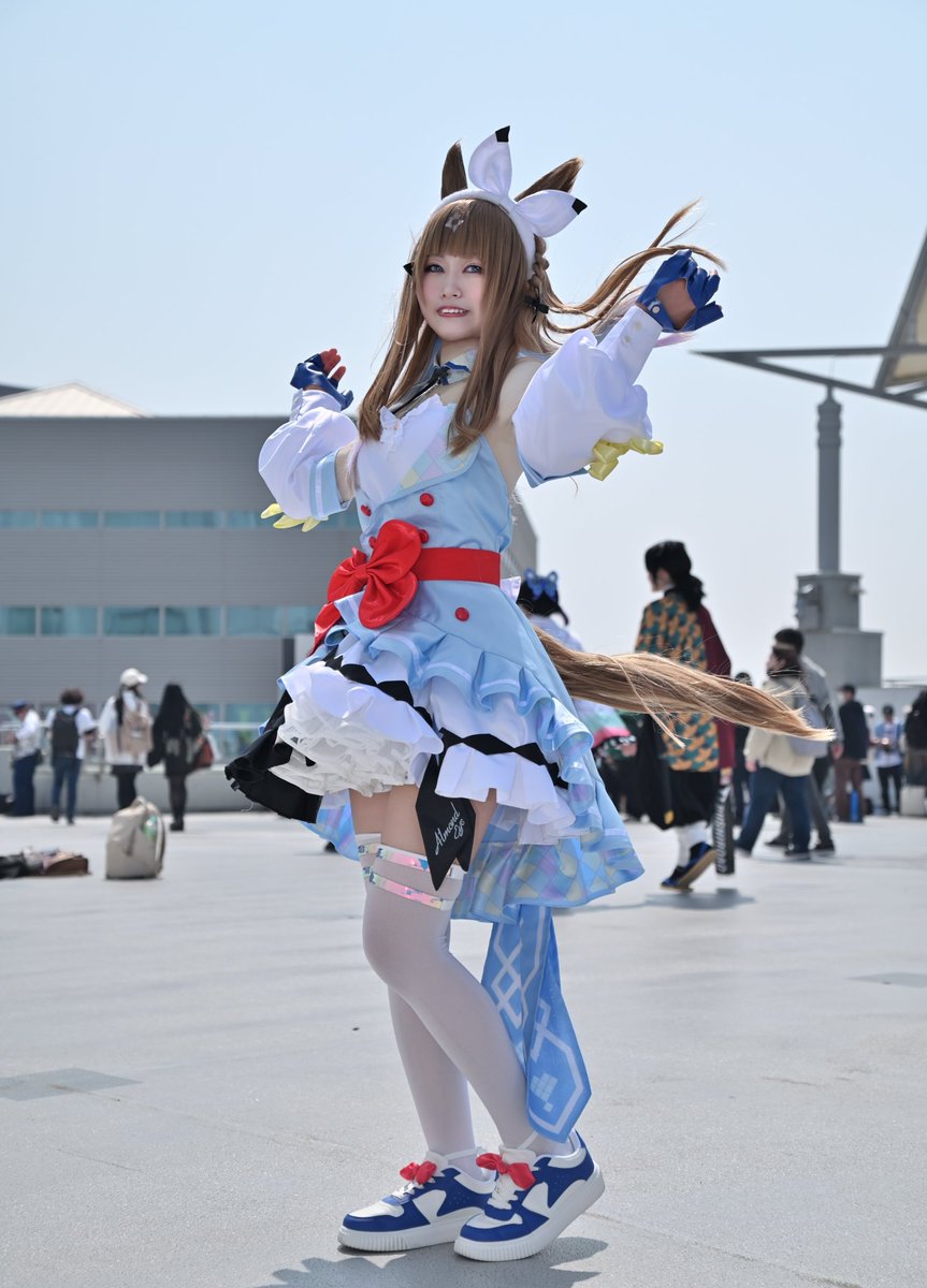 nchomn_cos's tweet photo. Cosplay*コスプレ
ウマ娘/アーモンドアイ

Photo:@kusodeka_rice 様

#AJコスプレ
#AJ2026
#ウマ娘になってしまいました https://t.co/nQLFZnvDQy
