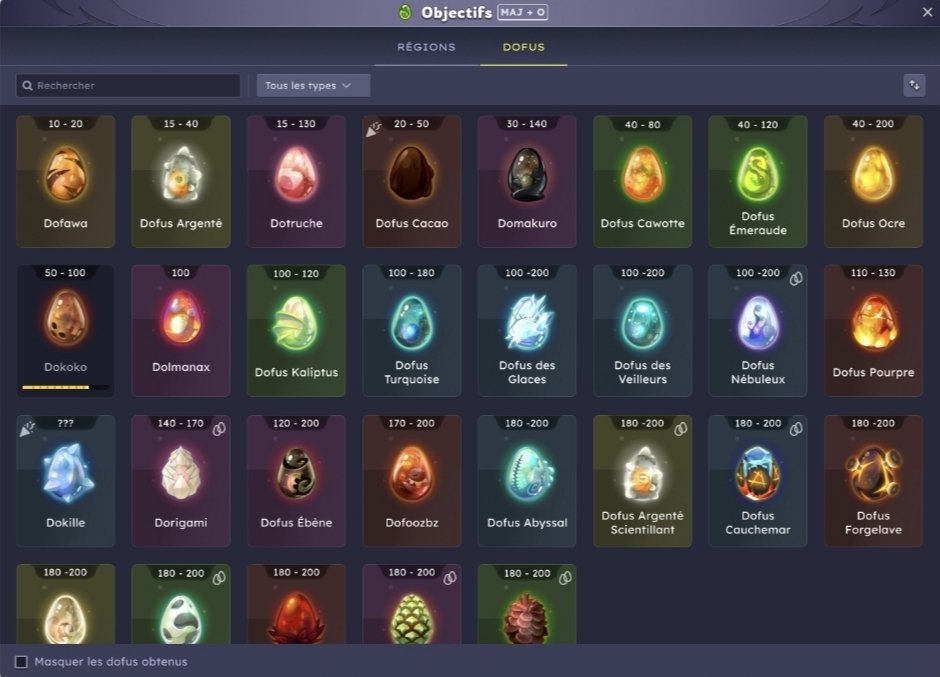 Gryfax's tweet photo. Pas mal l'ajout du dofusdex je c'est pas se que vous en pensez vous ? 
#dofus #ankama #akamagames https://t.co/IhKH4T90e6