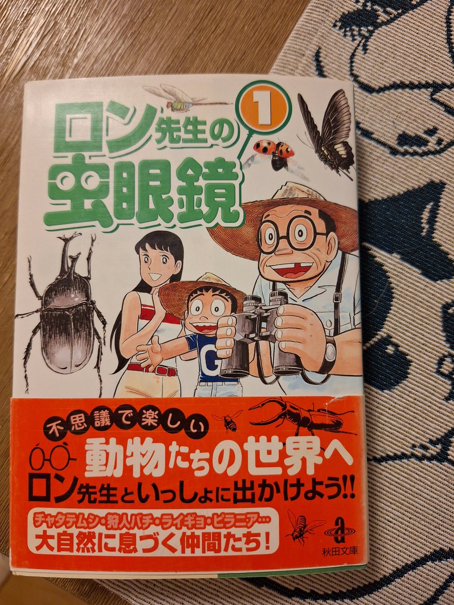 ロン先生の虫眼鏡」 無性に読みたくなったので取り急ぎ文庫本1巻を購入