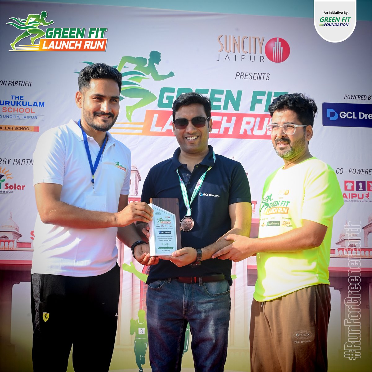 VirendraDigital's tweet photo. Powered by strong partners &amp; a shared vision 💚🤝

Thank you to all our sponsors and partners for supporting #GreenFitLaunchRun.

Get ready for @greenftmarathon – 3rd Edition! 🚀

Register Now: https://t.co/RrfWDUUaiD

#GreenFitMarathon #RunForGreenerEarth #GreenFitVirendra https://t.co/vu9f2Id8AX