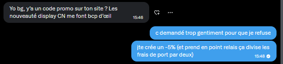 CartesEnMain's tweet photo. CODE DE REDUCTION : "5PR" vous avez -5% sur votre commande jusqu'à 00h https://t.co/oFrNCfWqBt