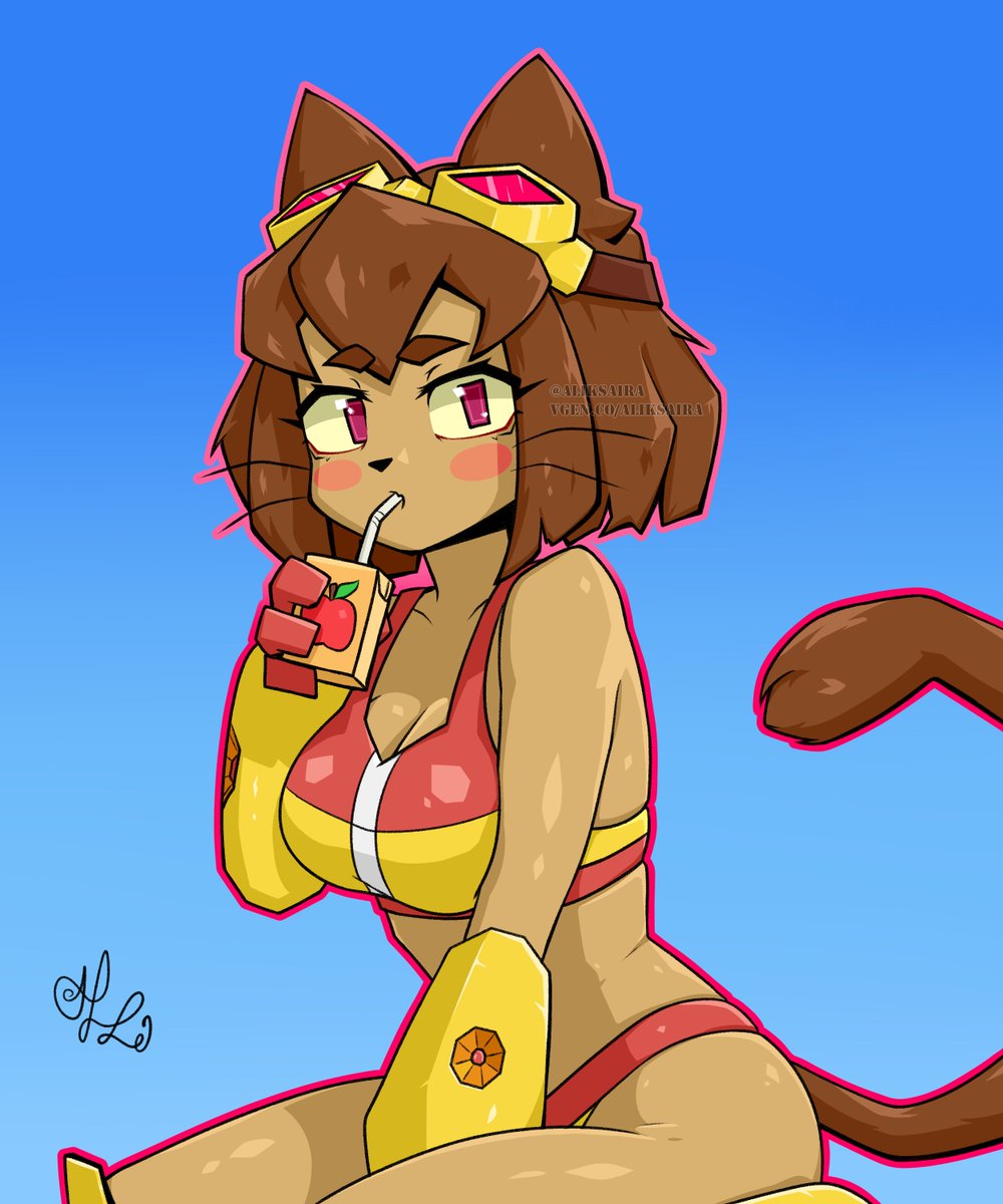 ALiksaira's tweet photo. Want some? -Kit. Finished version.
#gameoverse #kit https://t.co/V6vet6khHT